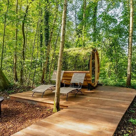 Luxe Met Sauna In Oase Rust Chalet